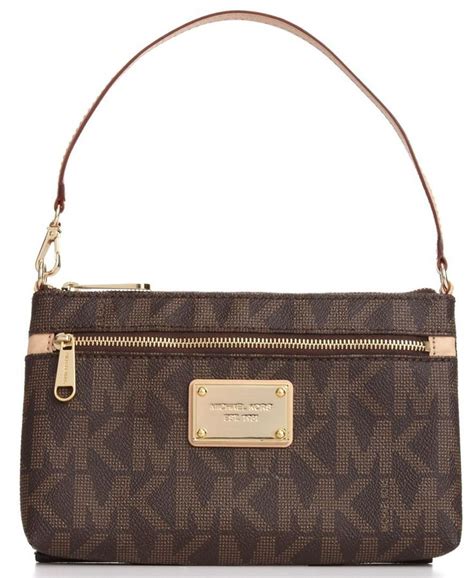 michael kors logo wristlet|michael kors wristlet cheap.